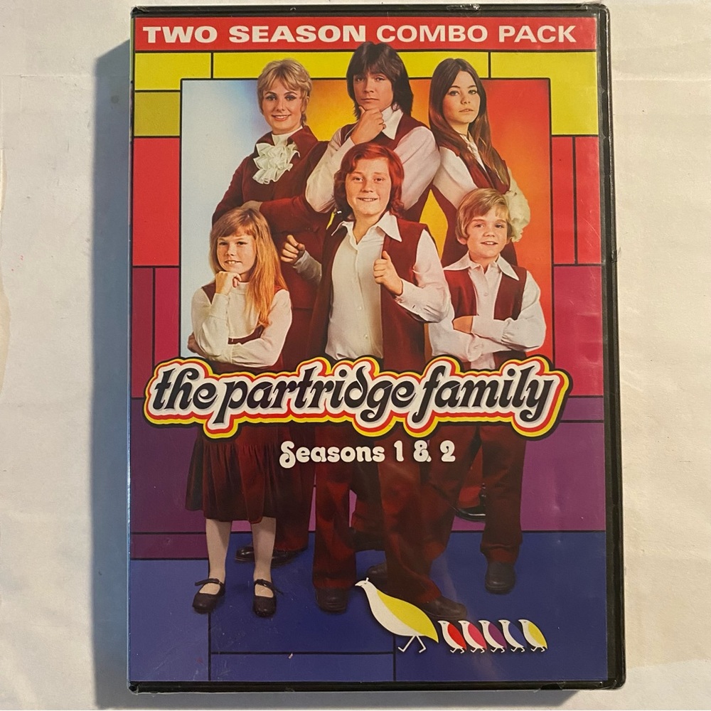 The Partridge Family TV Series Season 1 & 2 Combo Pack DVD